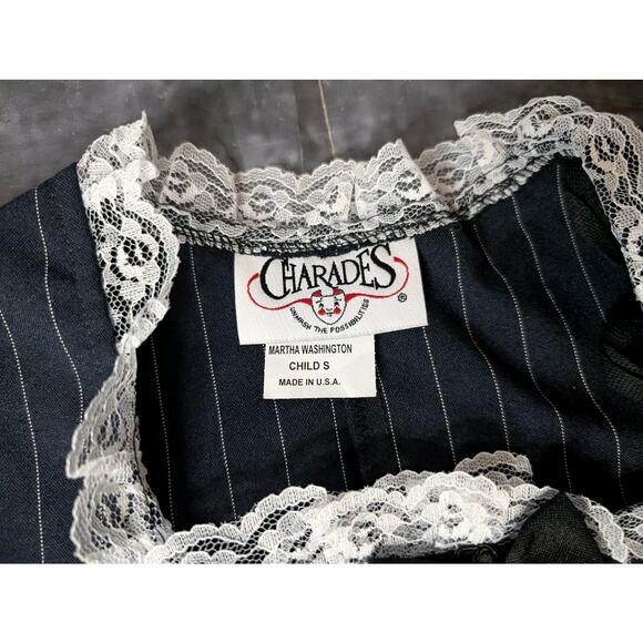 NEW! Colonial Girl Martha Washington Child Halloween Costume Kids Size S 6-8 - Picture 13 of 13